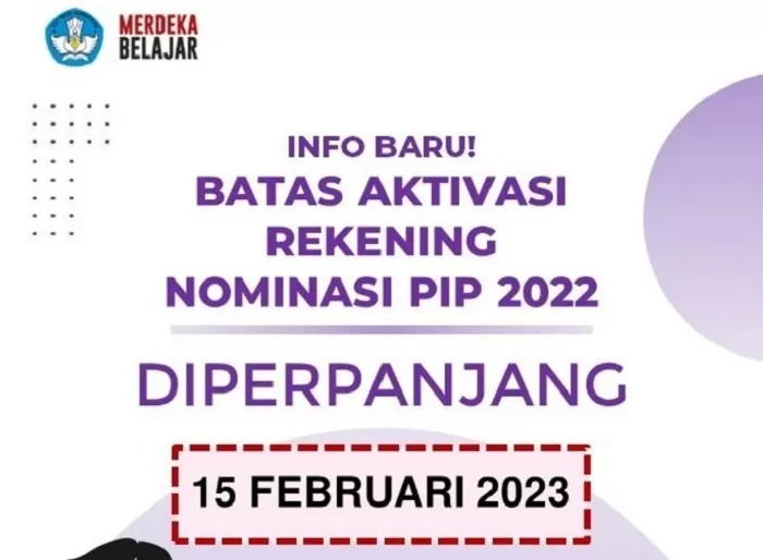 Update PIP 2023, Hari Terakhir Aktivasi Rekening PIP, Bawa Dokumen Ini ...